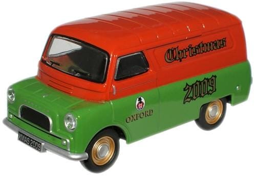 Oxford Diecast Christmas 2009 Bedford CA Van - Pre Loved