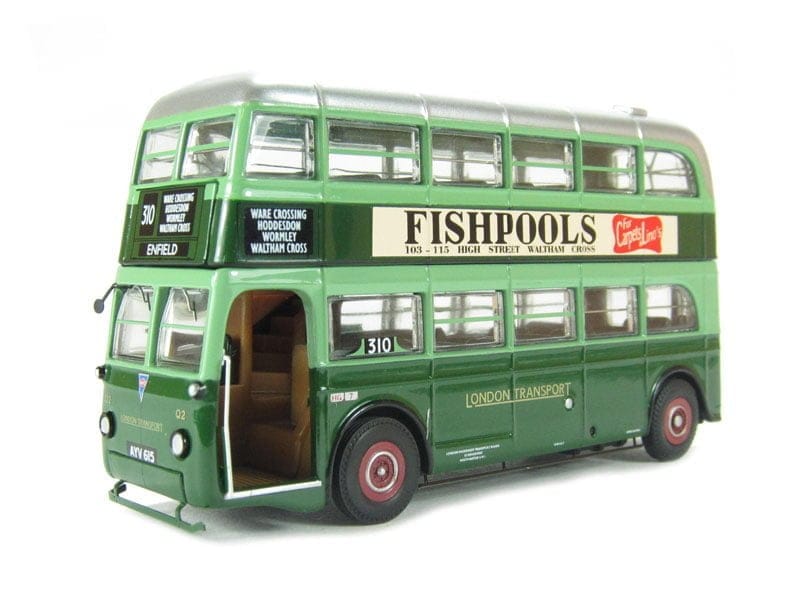 Corgi OM45704 AEC Q Double Decker Bus London Transport (Country Area)