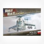 Team Yankee World War III 06P Polish Unit Card Pack