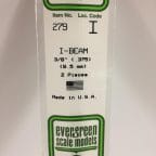 Evergreen 279 I Beam 9.5mm