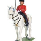 Britains 41076 Scots Guard Officer Mounted Metal Figure