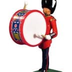 Britains 48527 Grenadier Bass Drummer Guard Metal Figure