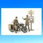 Tamiya 1/35 BSA M20 Motorcycle w MPs