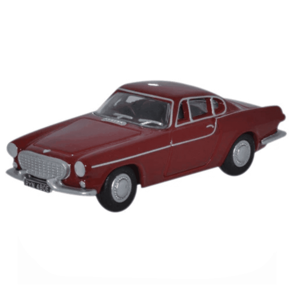 Oxford Diecast 76VP001 Volvo P1800 Red - 1:76 Scale