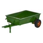 Oxford Diecast Farm Trailer Green 1/76 Scale