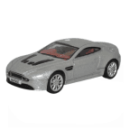 Oxford Diecast 76AMVT002 Aston Martin V12 Silver 1/76 Scale