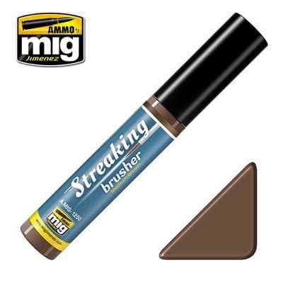 Mig Streaking brusher Medium Brown