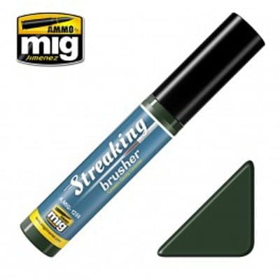 Mig Streaking brusher Green-grey Grime