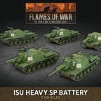 Flames Of War SBX63 ISU Heavy SP Battery