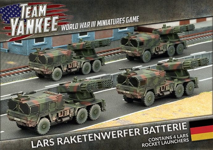 Team Yankee TGBX11 LARS Raketenwerfer Batterie