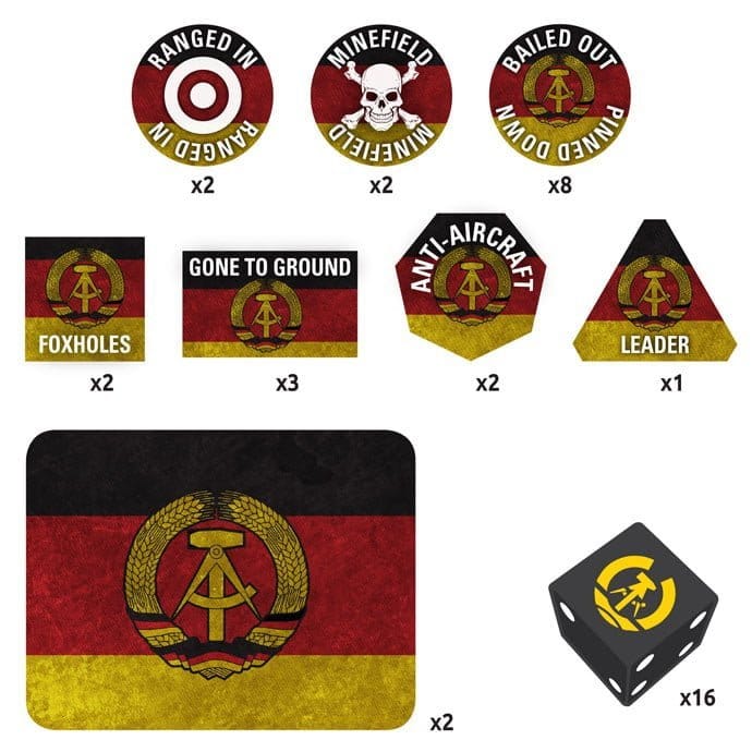 Team Yankee TTK22 East German Gaming Set - Image 2