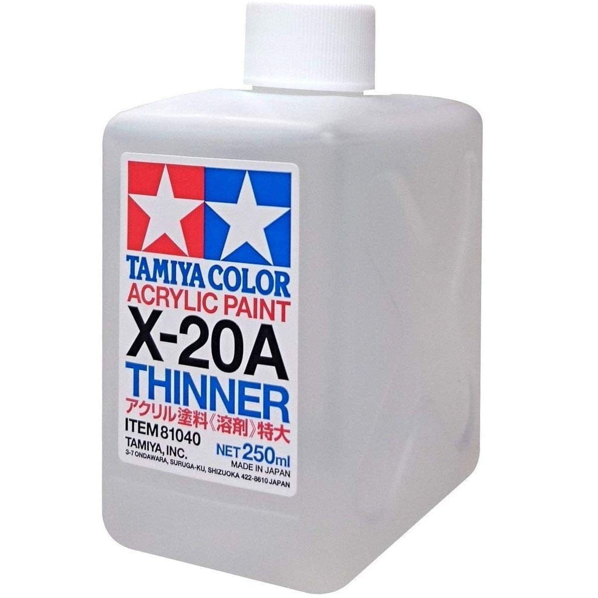 Tamiya 81040 X-20A Acrylic Thinner 250ml