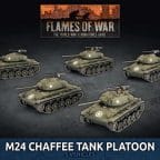 Flames of War UBX94 M24 Chaffee Tank Platoon