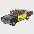 Oxford Diecast 76CRE004 Vauxhall Cresta Taxi Black - 1:76 Scale