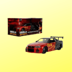 Jada 35133 1/24 2002 Nissan Skyline GT-R R34 Godzilla Graphic
