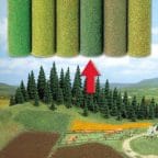 Busch 7233 80 x 200 cm mixed Green Large Grass Matt