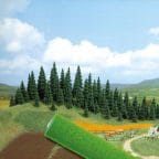Busch 7220 80 x 100 cm Dark Green Grass Matt