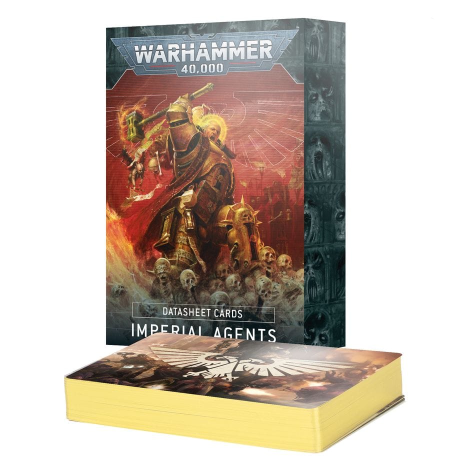 Games Workshop 68/27 Datasheet Cards: Imperial Agents