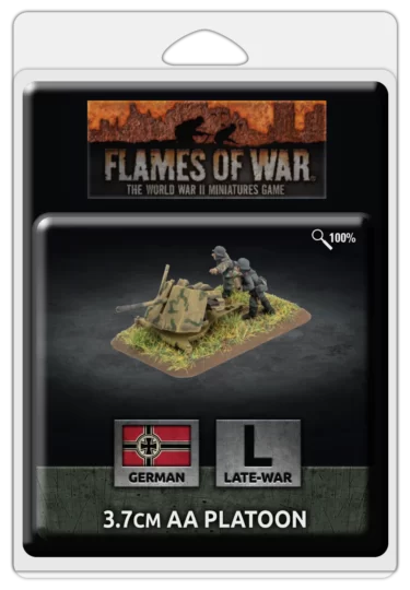 Flames Of War GE540 3.7cm AA Platoon