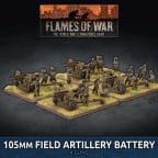Flames of War UBX77 American 105mm Field Artillery Battery