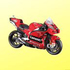 Maisto 1/18 Motorbike 2022 Ducati Lenovo 63 Bagania