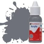 Humbrol Acrylic No 145 Medium Grey Dropper Bottle