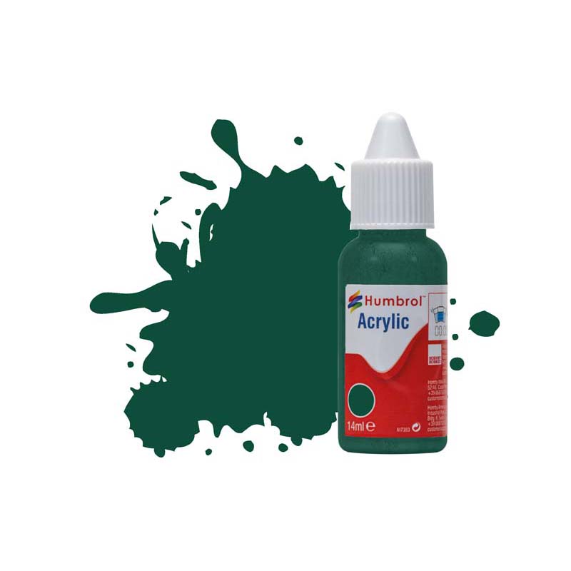 Humbrol Acrylic No. 133 Brown Satin