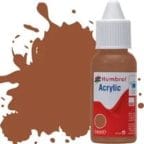 Humbrol Acrylic No 70 Brick Red Matt Dropper Bottle