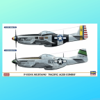 Hasegawa 02020 1/72 P51D/K Mustang Pacific Aces Combo