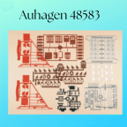 Auhagen 48583 HO Roof accessories