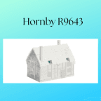 Hornby R9643 Derelict Cottage No1 Unpainted