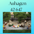 Auhagen 42647 HO Garden chairs & tables