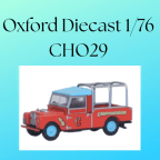 Oxford Diecast 1/76 CHO29 Chipperfields Circus Land Rover Series 1