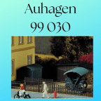 Auhagen 99030 Corrugated Sheet Garage and Bicycle Storage