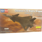 Hobbyboss 81902 1/72 Chinese J-20 mighty Dragon