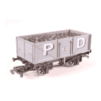 Dapol B000PD 7 Plank open wagon 'P D' 1853