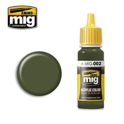 Mig 002 Olive Green