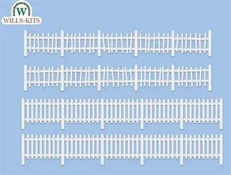 Wills SS45 Rustic & Picket Fencing