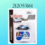 Majorette 1/64 212053161  Porsche Taycan Turbo S Safety Car With Case