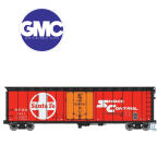 Walthers Mainline 910-2801 50'PCF Insulated Boxcar Santa FE #5921