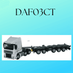 Oxford Diecast STOB025 1/76 DAF FTGXF105 Curtainside