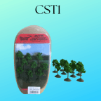 Javis Scenics Tree CST 1 N Gauge 9 Pack