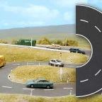 Busch 1103 HO Road Curve