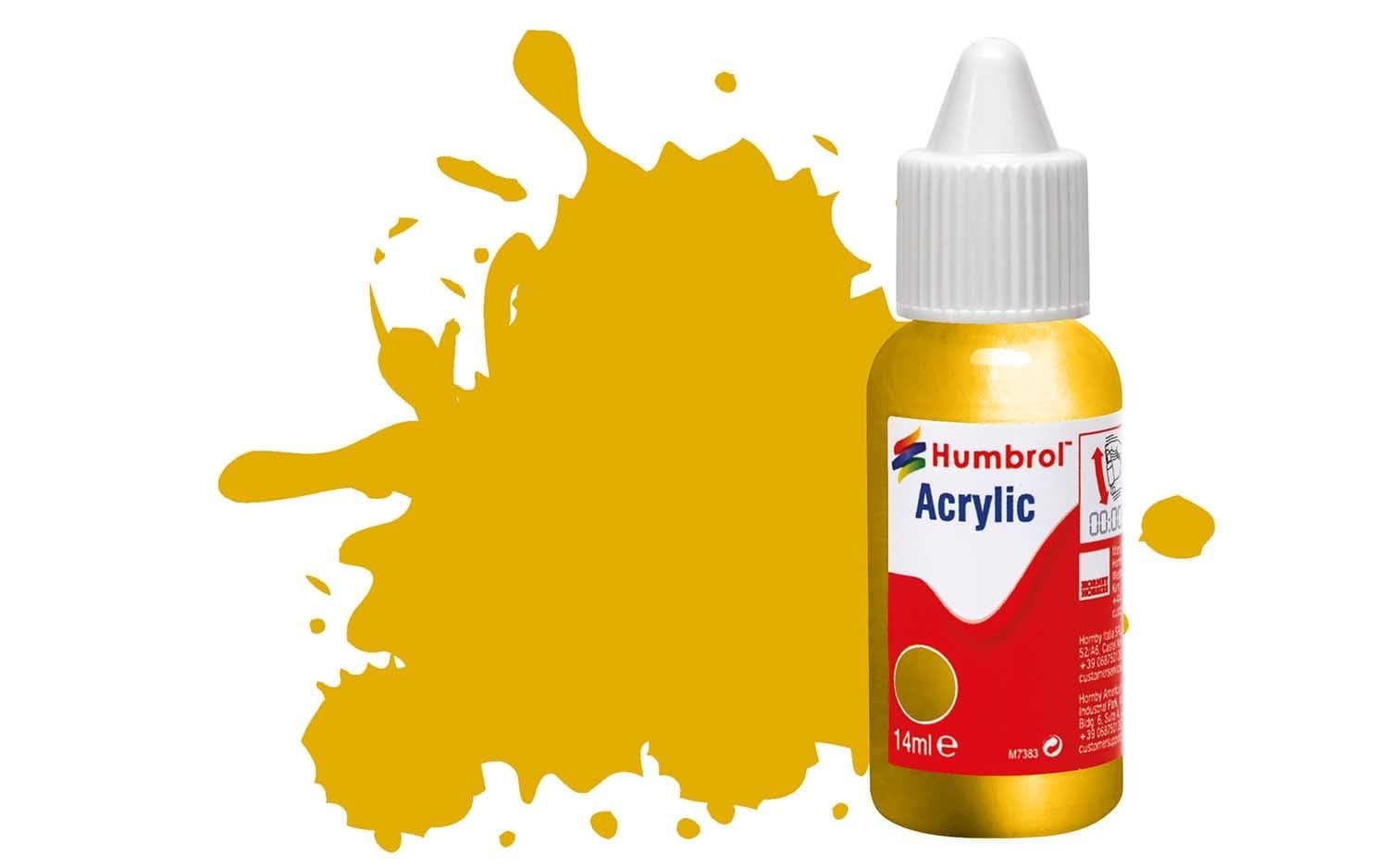 Humbrol Acrylic No 16 Gold
