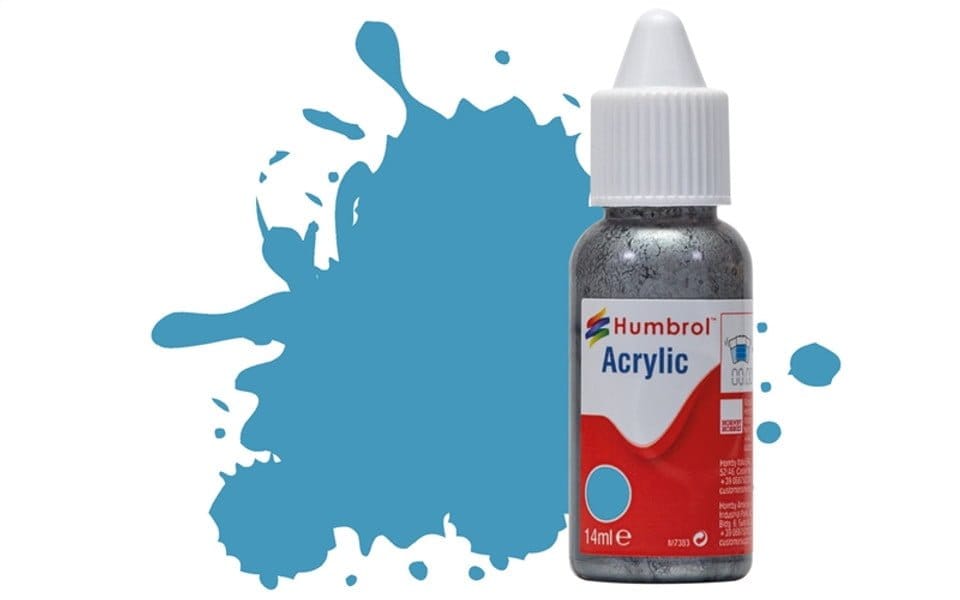 Humbrol Acrylic No. 89 Matt Middle Blue