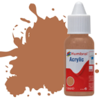 Humbrol Acrylic No 119 Light Earth Matt Dropper Bottle