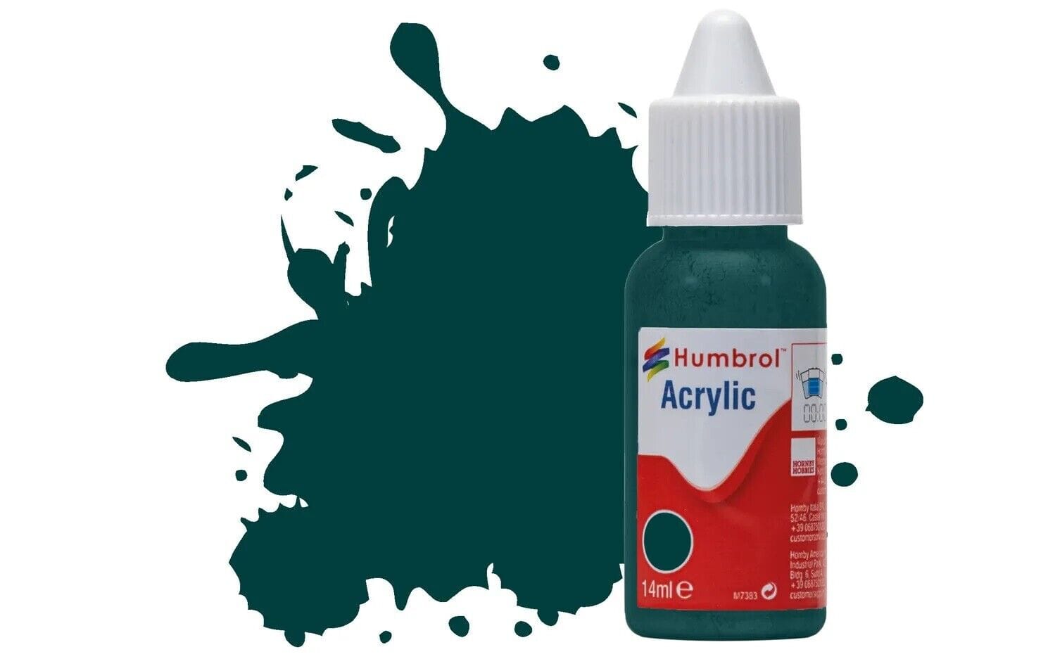 Humbrol Acrylic No.244 RLM 73 Grun Matt Acrylic Paint