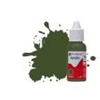 Humbrol Acrylic No.242 RLM 71 Dunkelgrun Matt 14ml Acrylic Paint Dropper Bottle