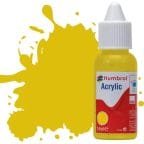 Humbrol Acrylic No81  Pale Yellow Matt 14ml Dropper Bottle