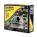Woodland Scenics C1262 2 x Concrete Culverts